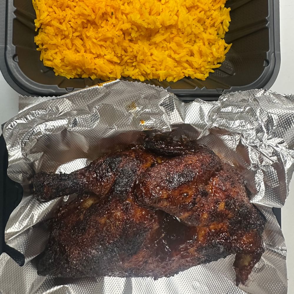 Half BBQ Chicken Dinner