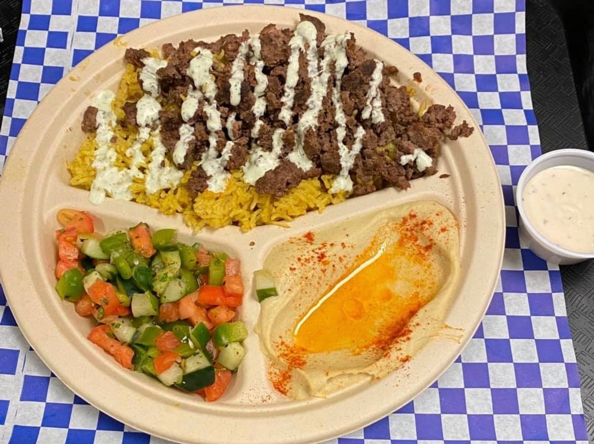 Beef Shawarma Plate
