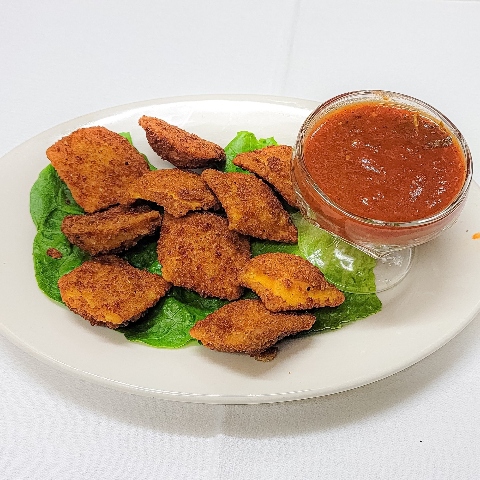 Fried Cheese Ravioli