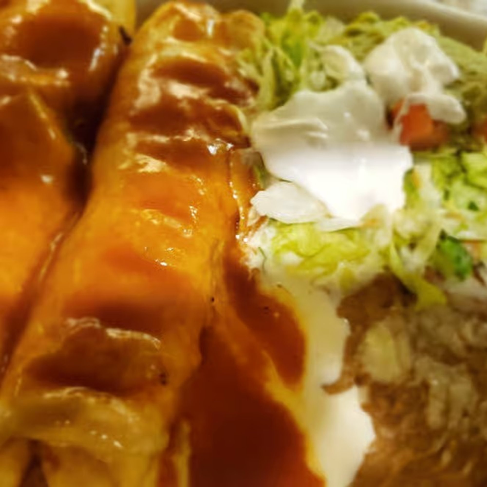 Lunch Chimichanga