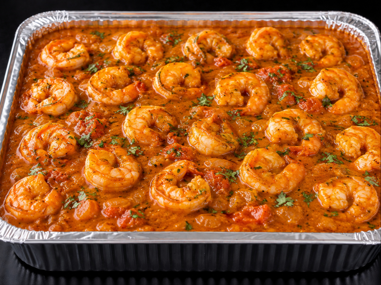 Exotic Shrimp Curry Tray