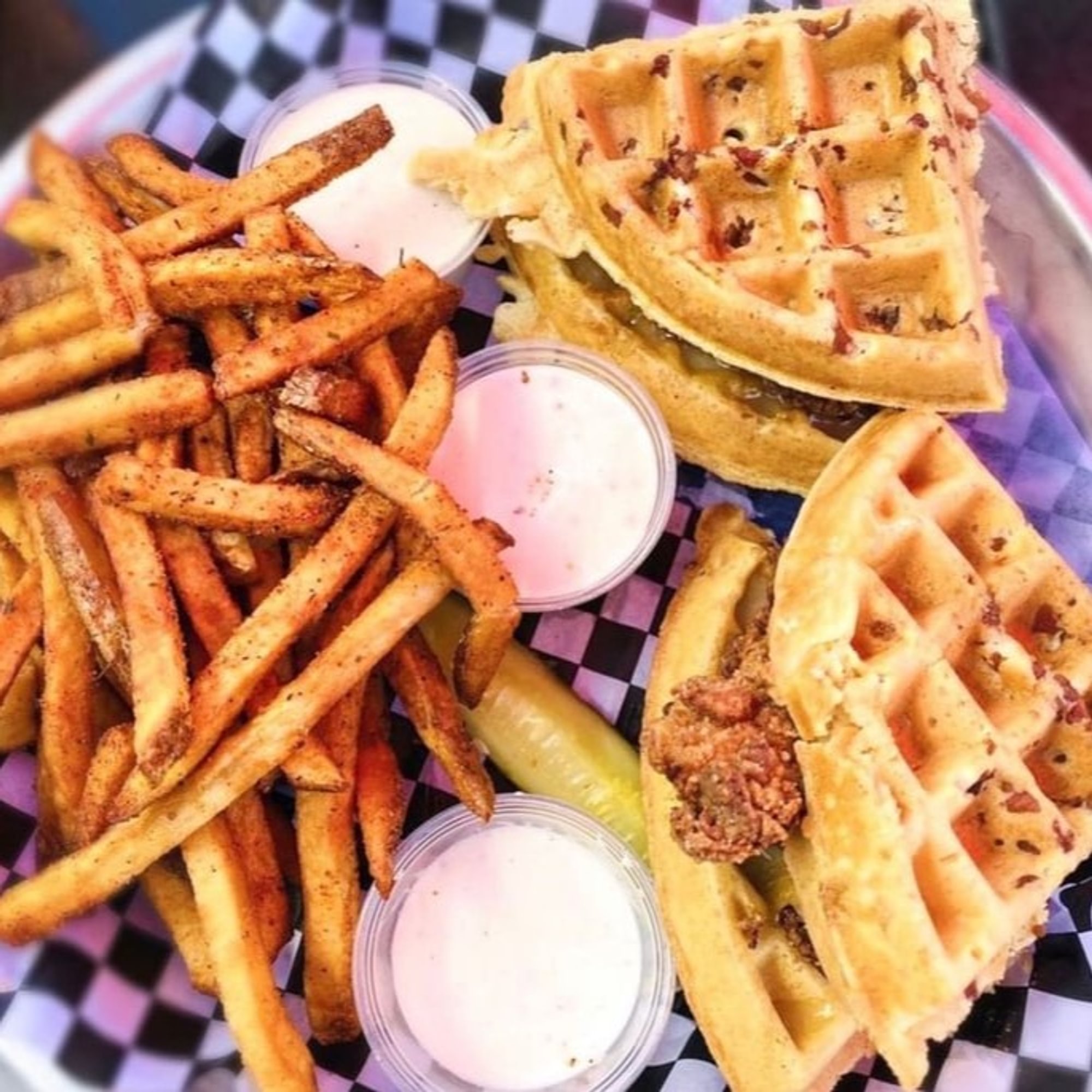 Chicken & Waffle Sandwich