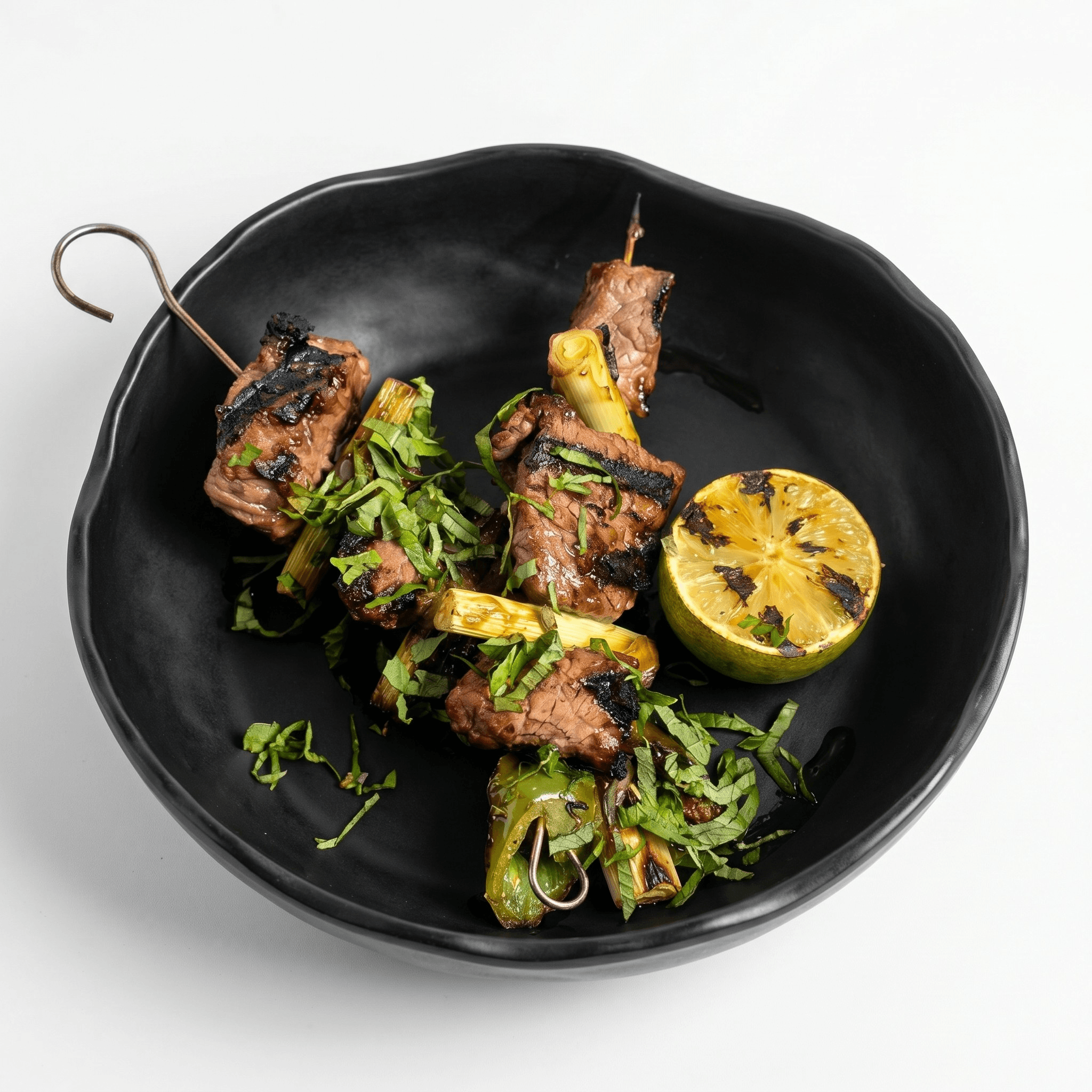Grilled Pho Skewers