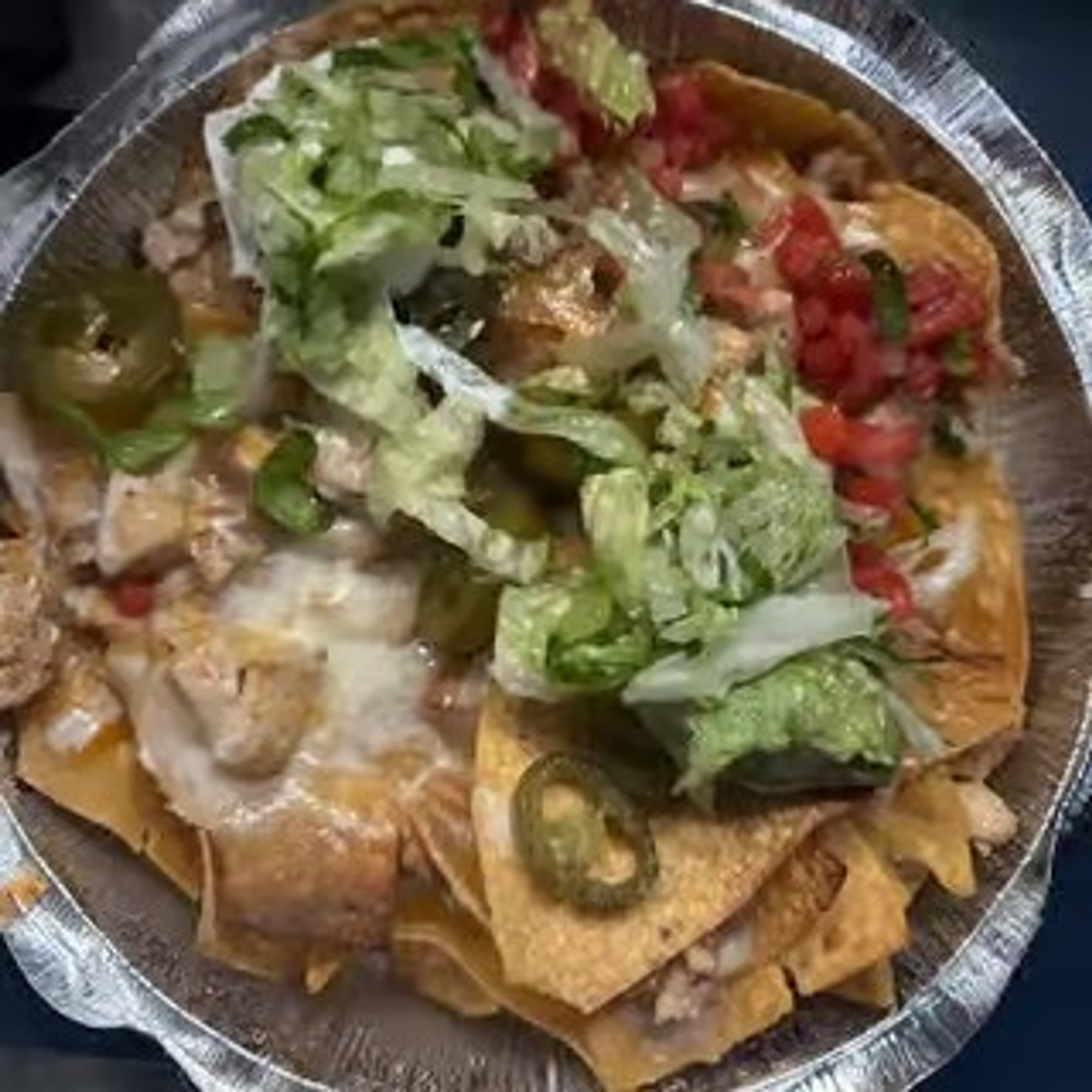 Grilled Pollo Nachos
