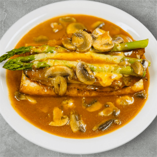 Chicken Marsala Melt Sandwich