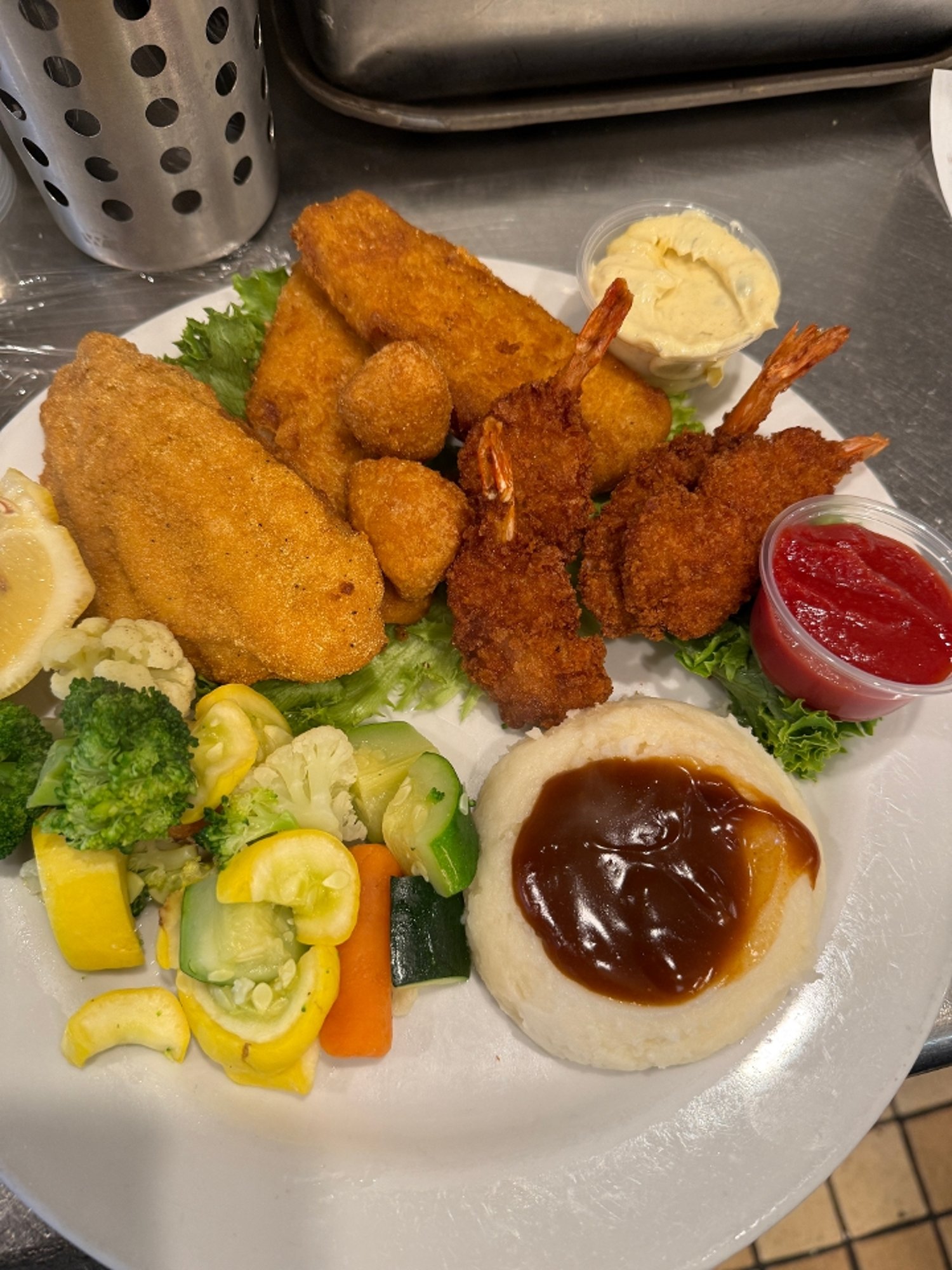 Seafood Trio