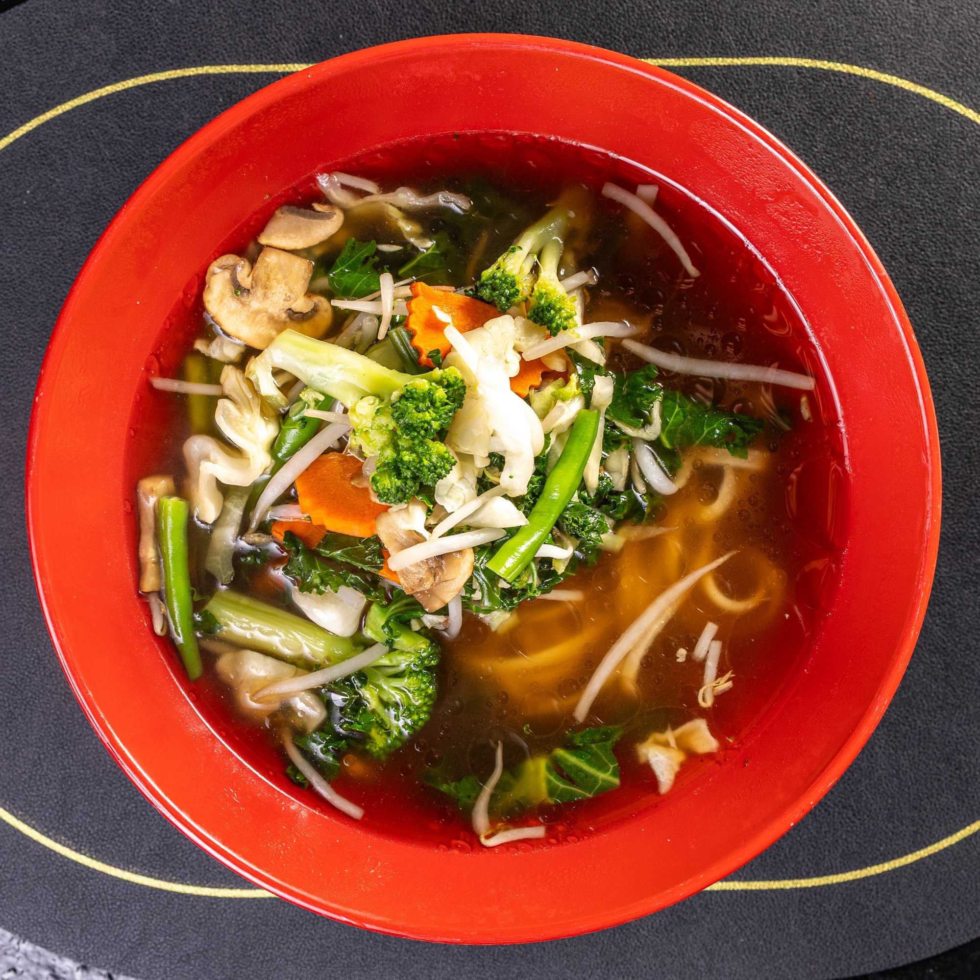 Veggies Noodle Soup