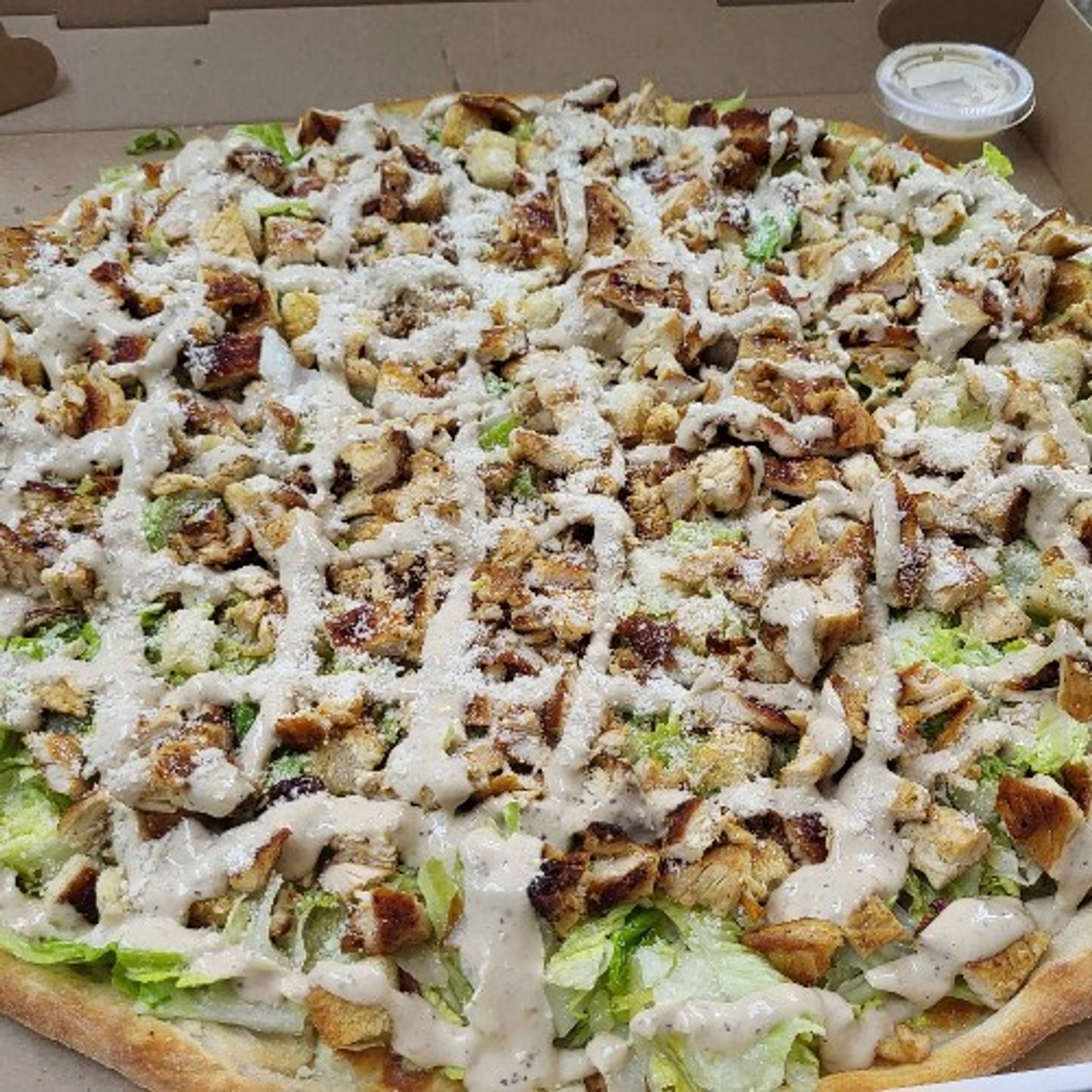 Chicken Caesar Pizza (10" Personal Pizza)