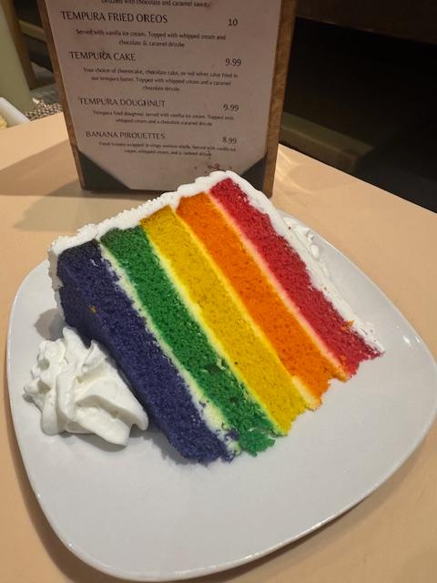 Rainbow Layer Cake
