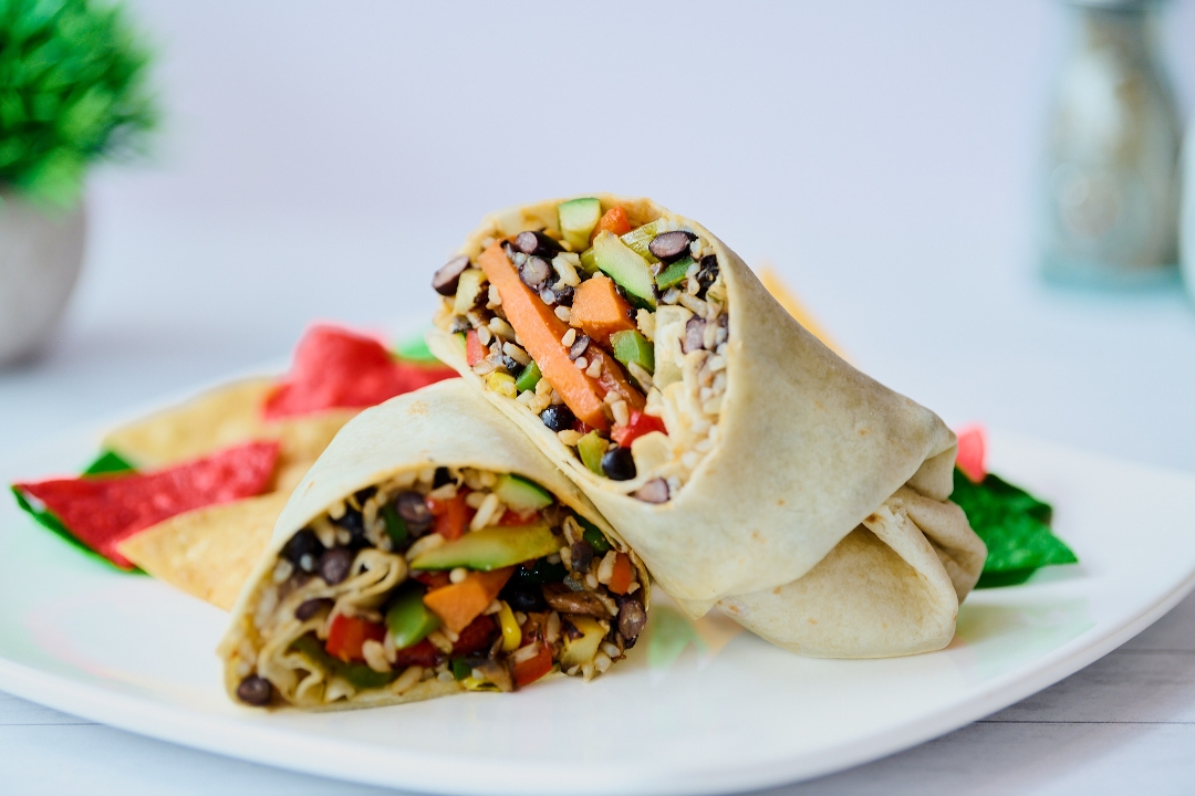Veggie Fajita Burrito