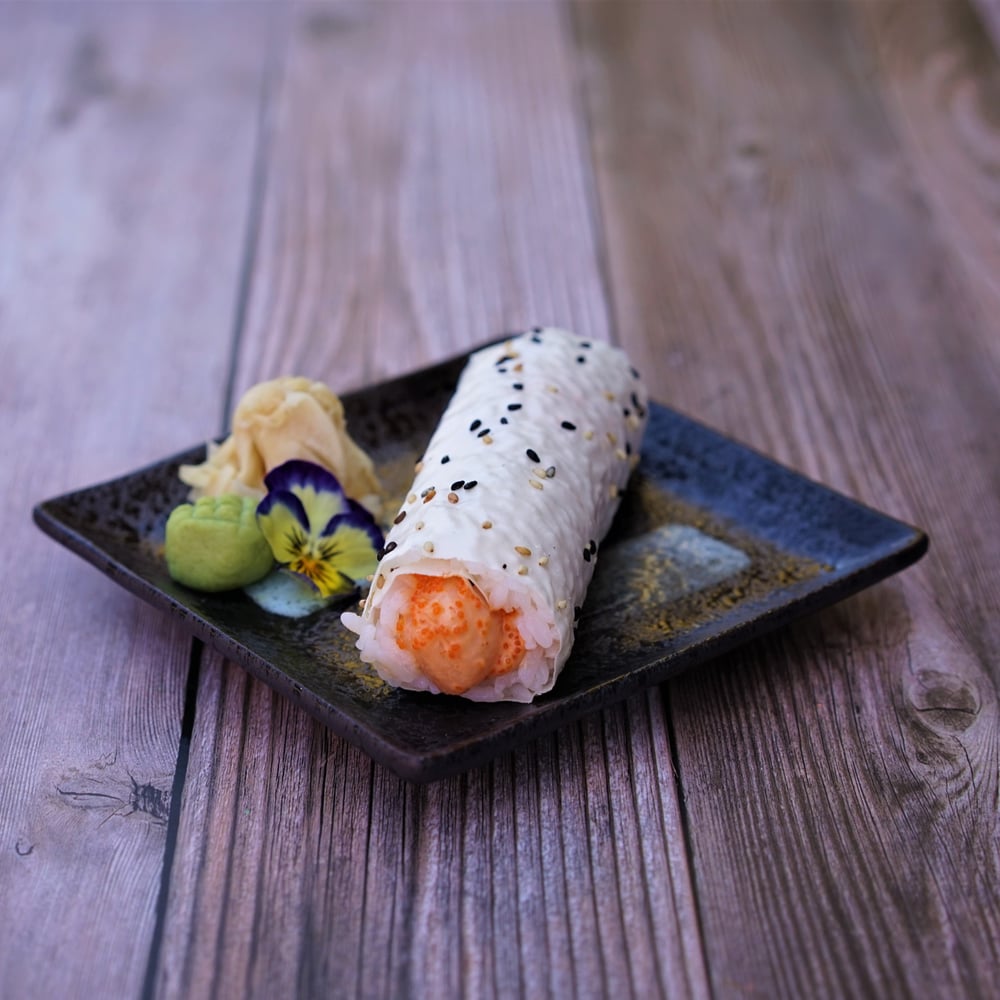 Spicy Scallop Hand Roll