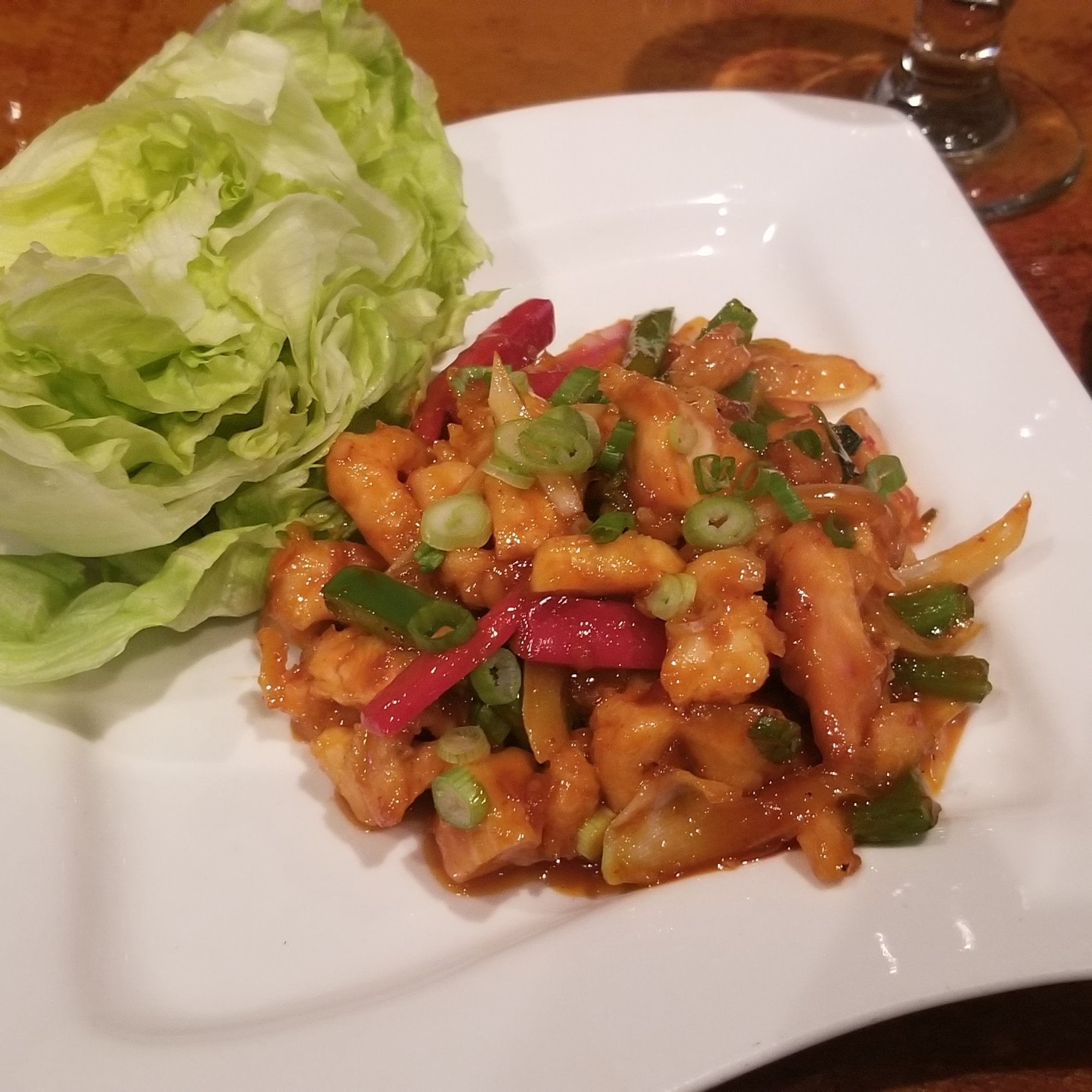 Chicken Lettuce Wrap