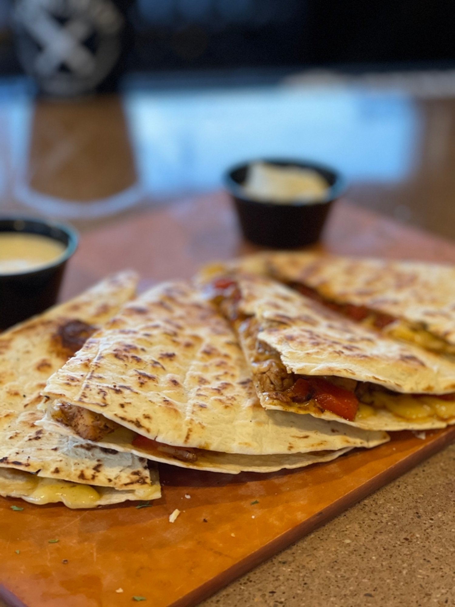 Blackened Chicken Quesadilla