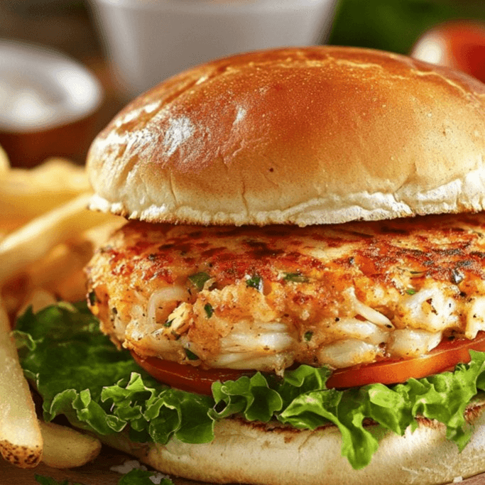 Jumbo Lump Crab Burger