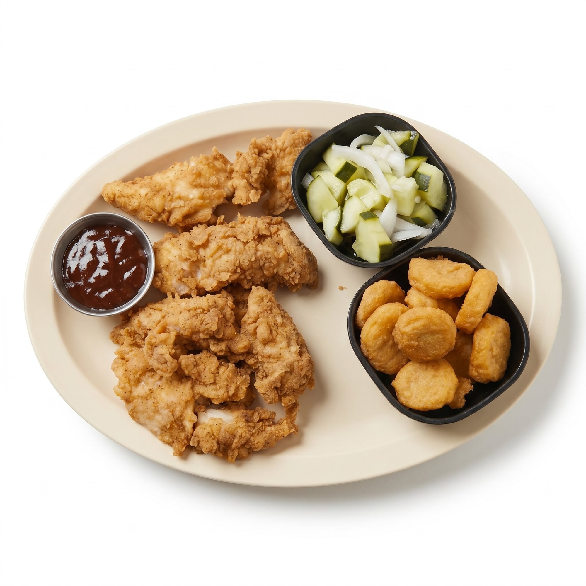 4 pieces Chicken Tenders Plate