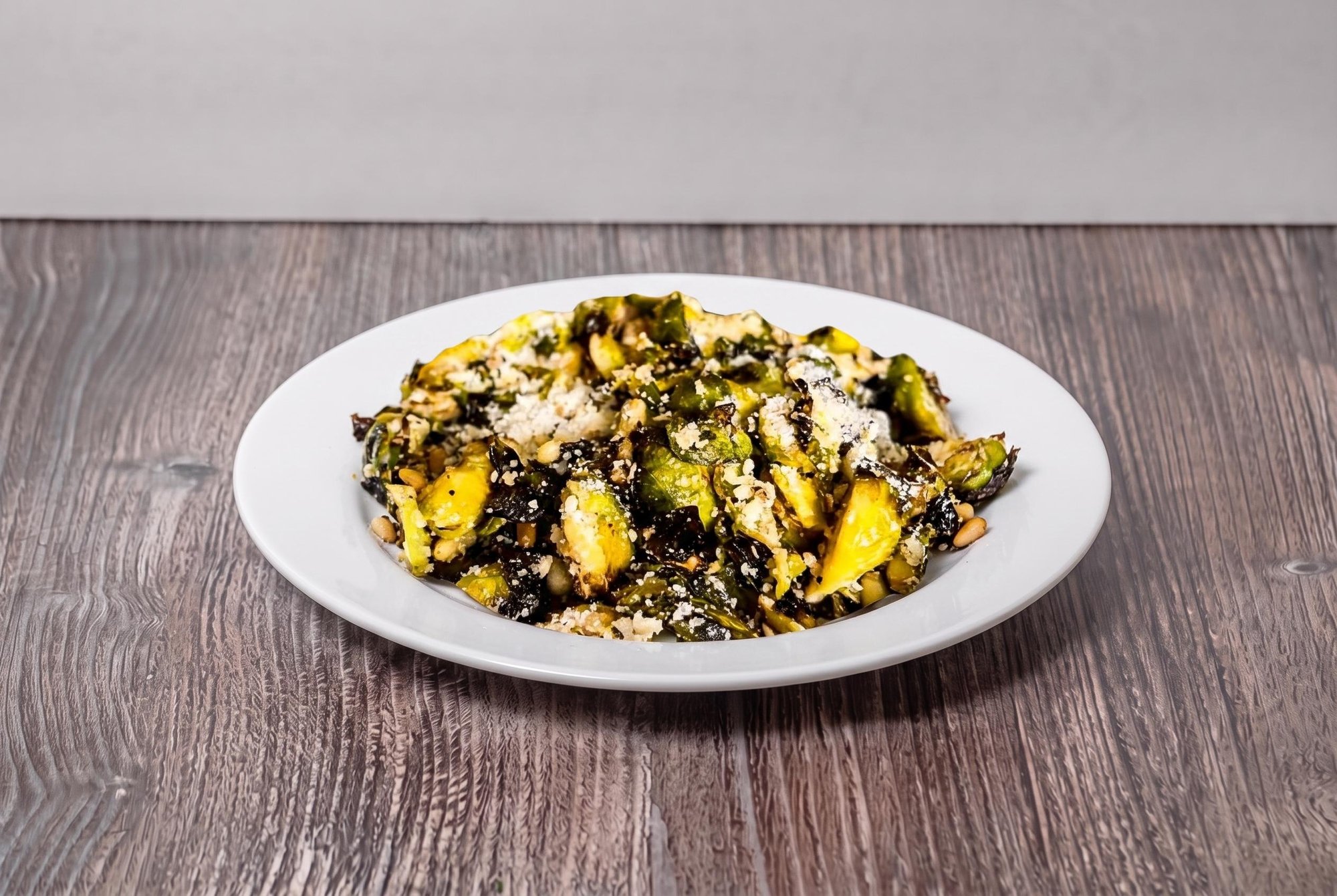 Crispy Garlic Brussels Sprout