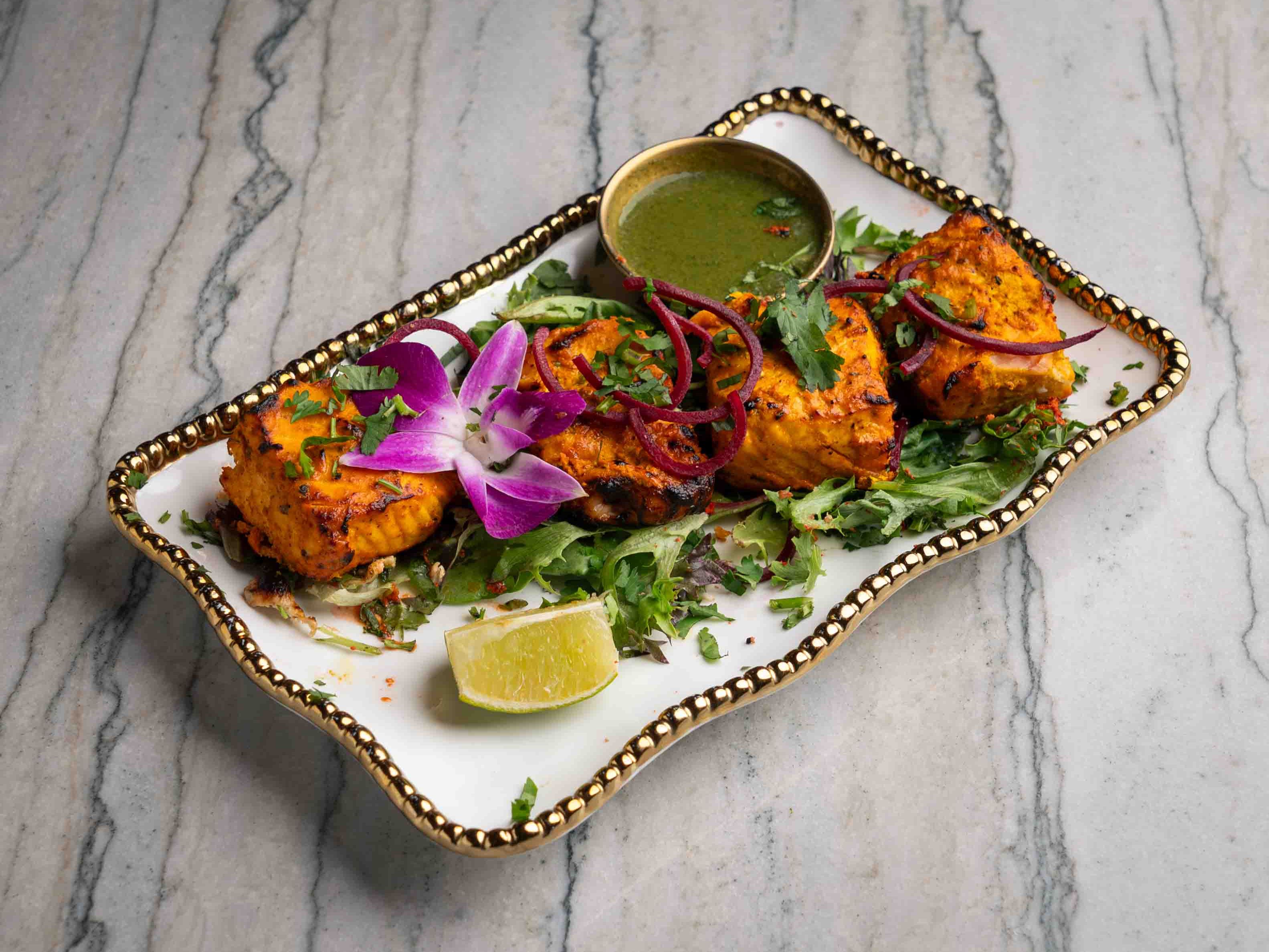Tandoori Salmon Tikka