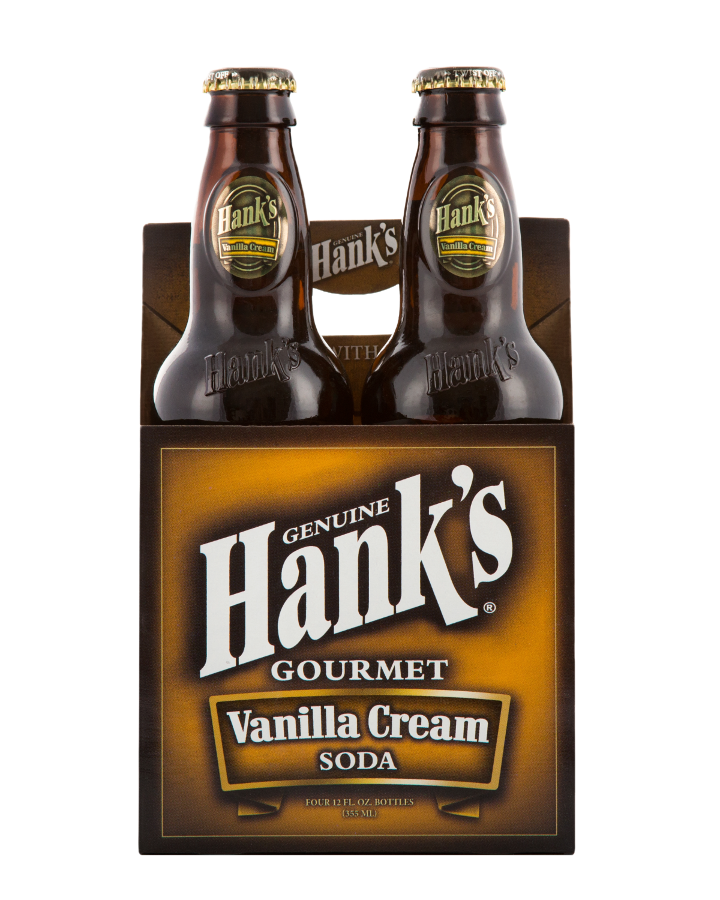 4-Pack Bottles Hanks Vanilla Cream