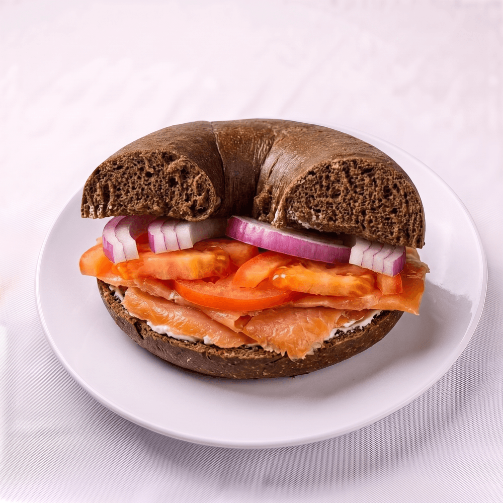 Bagel with Fresh Lox