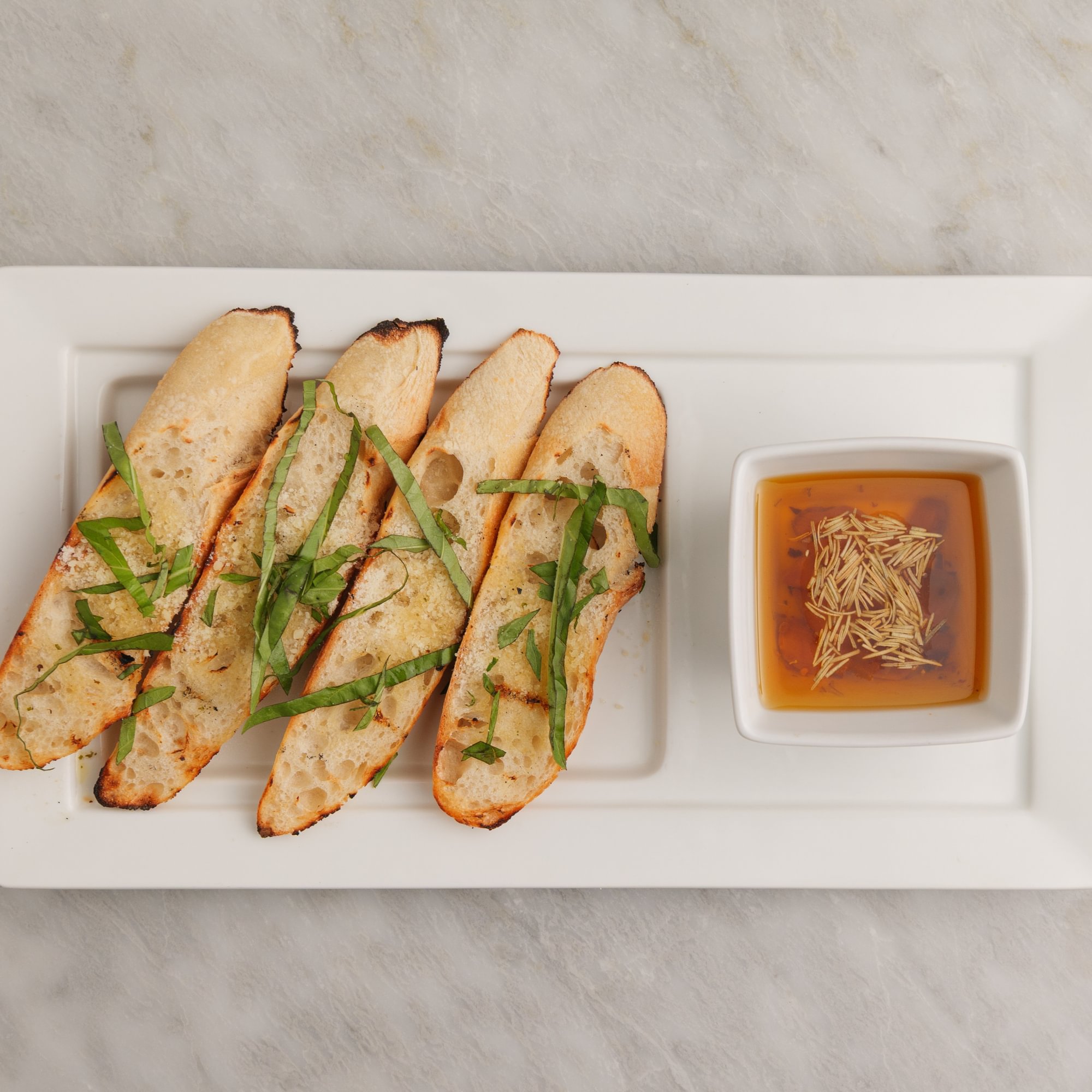 Grilled Bread with E.V.O.O.