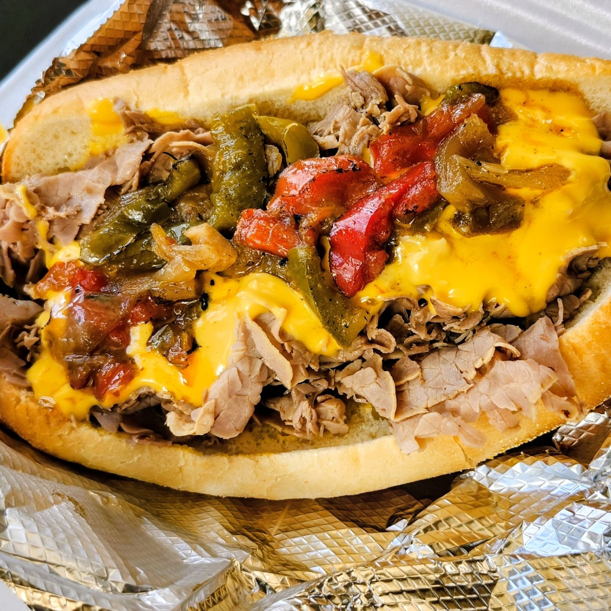 Philly Cheese Steak Sandwich