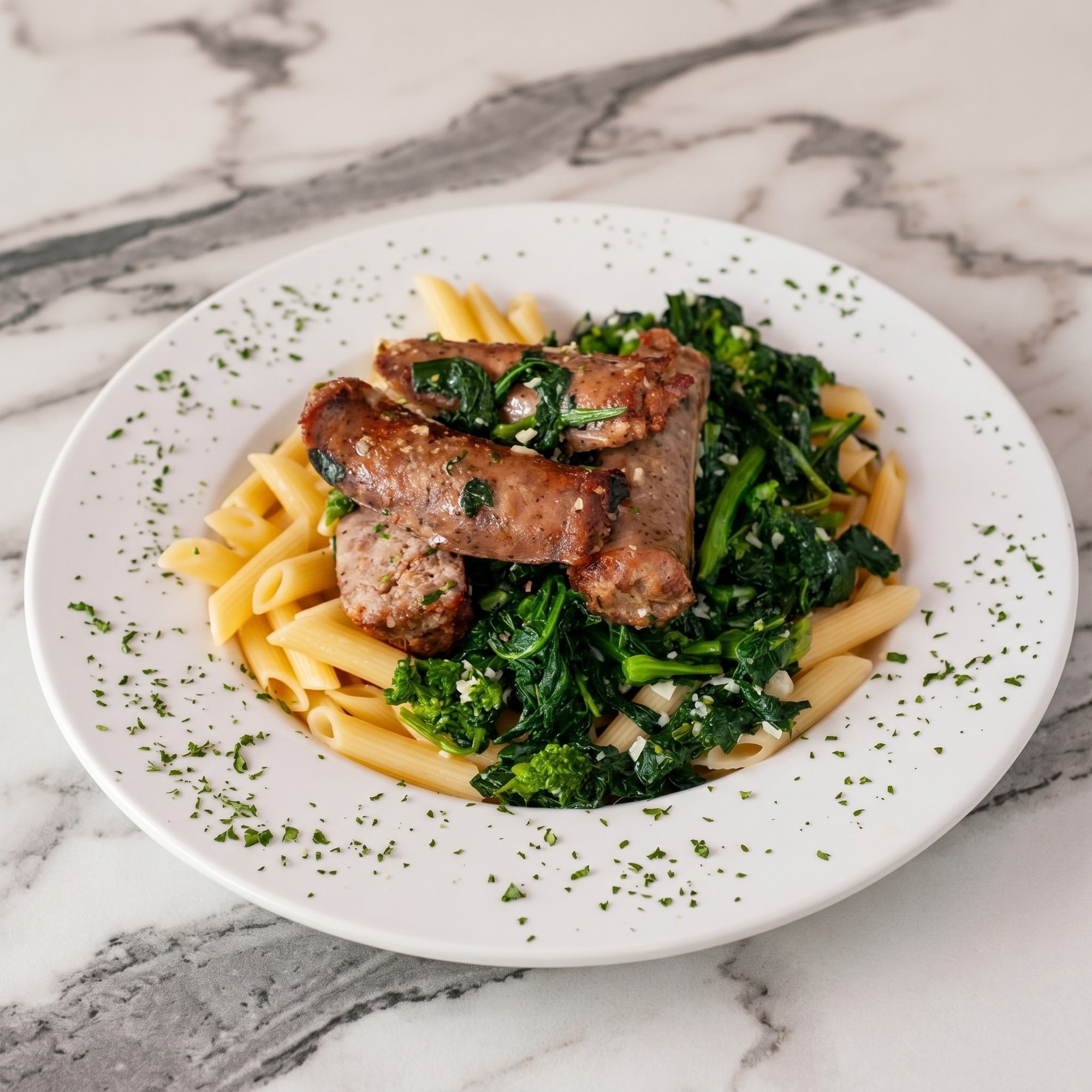 Broccoli Rabe With Sausage