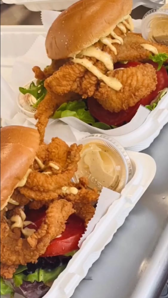 Catfish Tender Sandwich