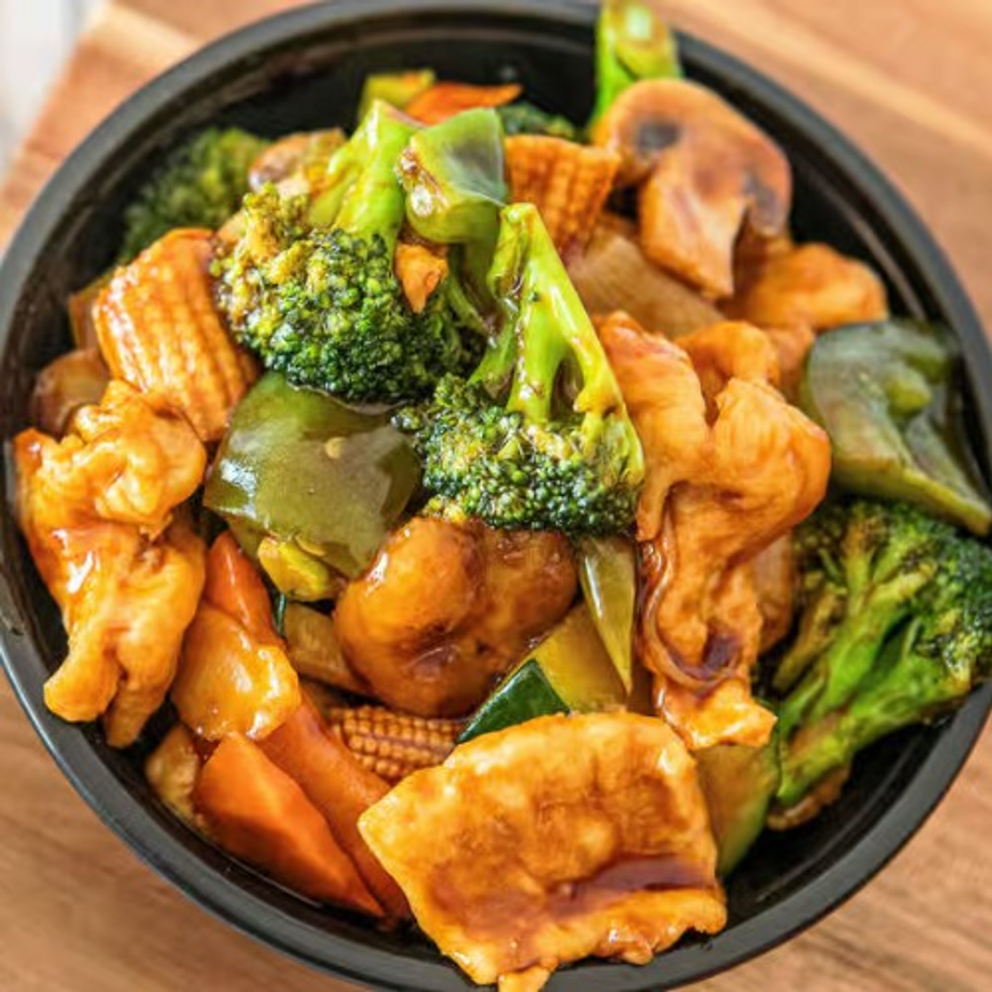 Chicken with Chinese Vegs