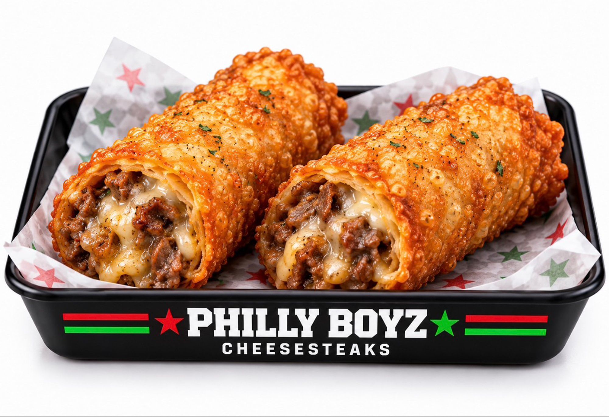 Cheesesteak Egg Rolls