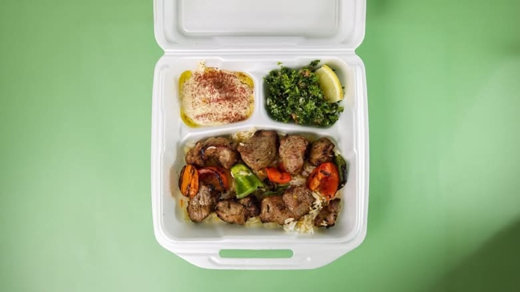 Lamb Kabob Platter
