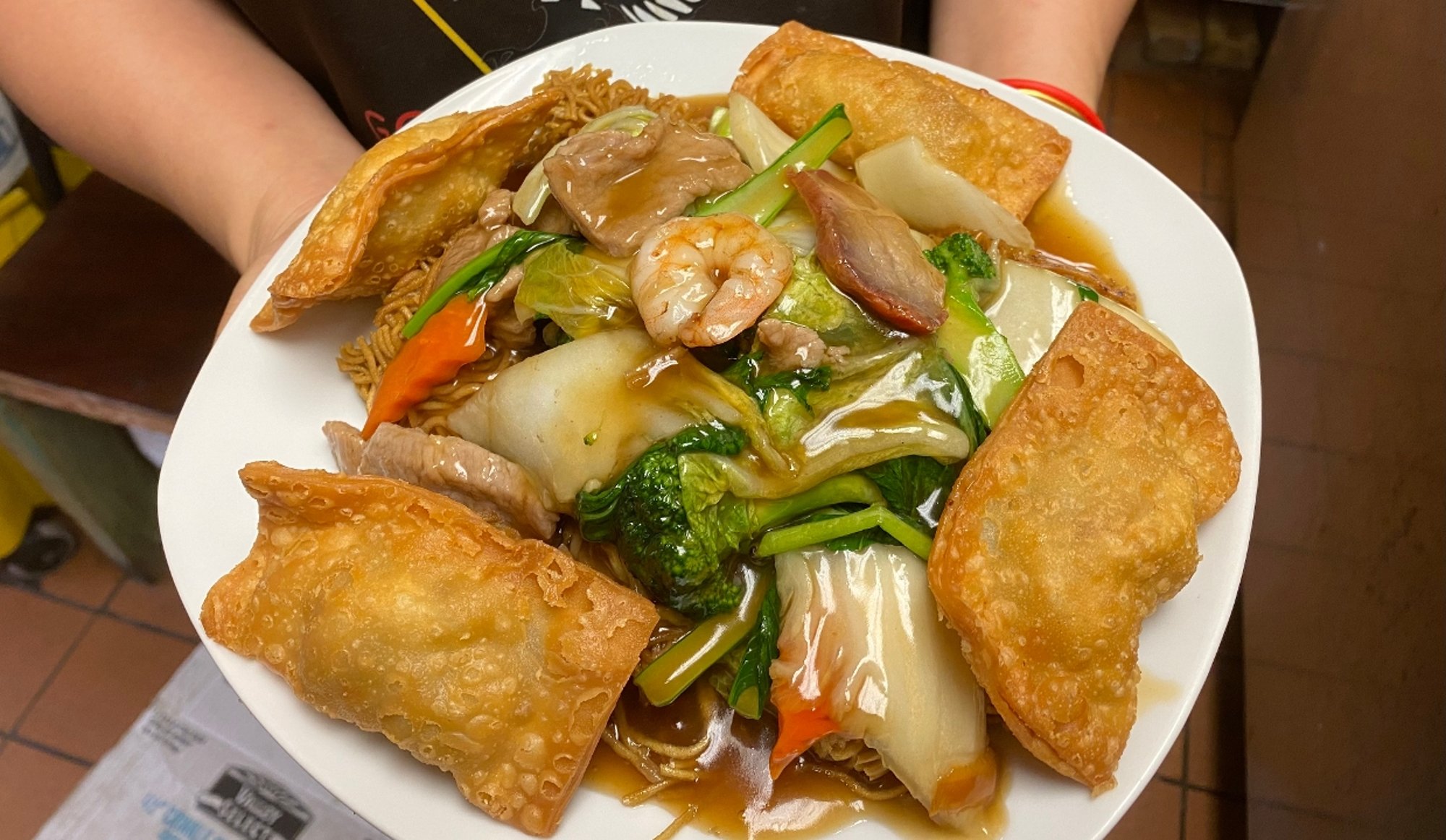 炸交面 150.Crispy Gau Gee Mein