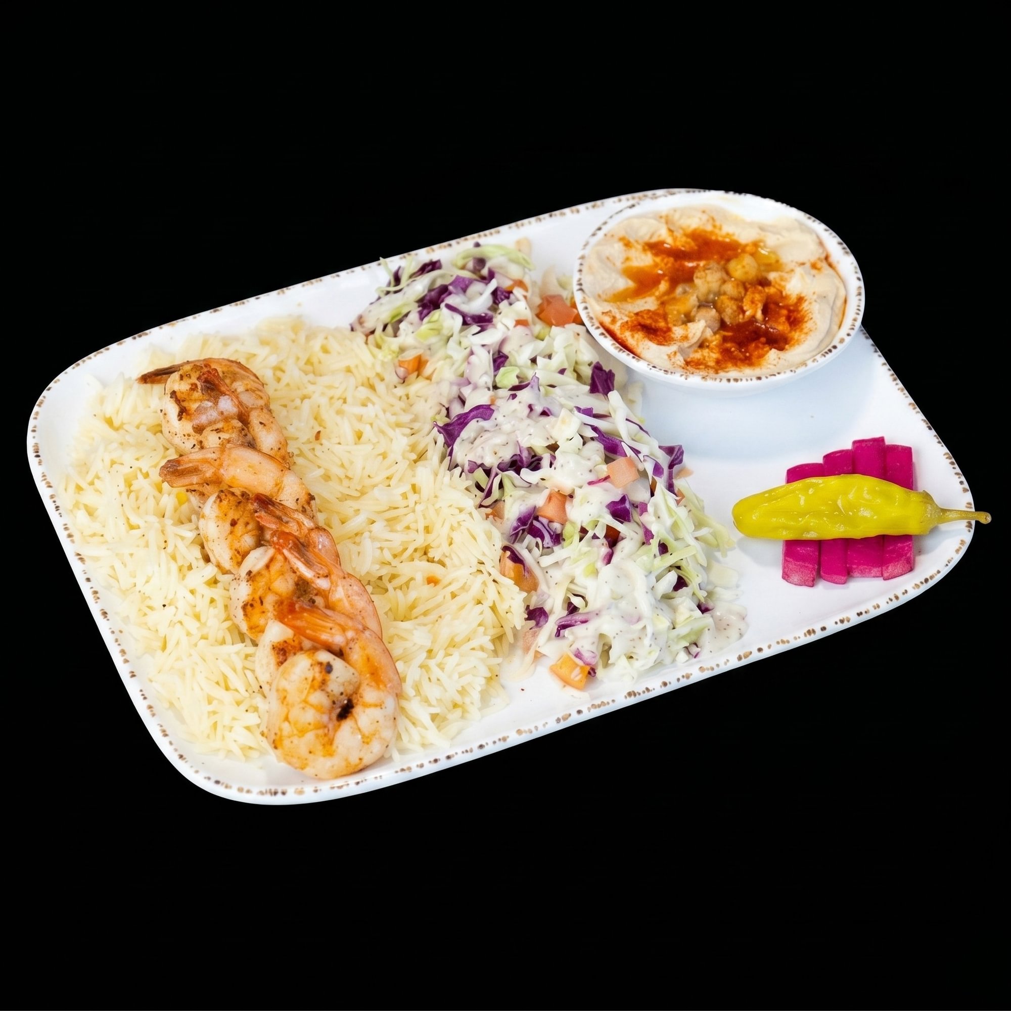 Shrimp Kebab Plate