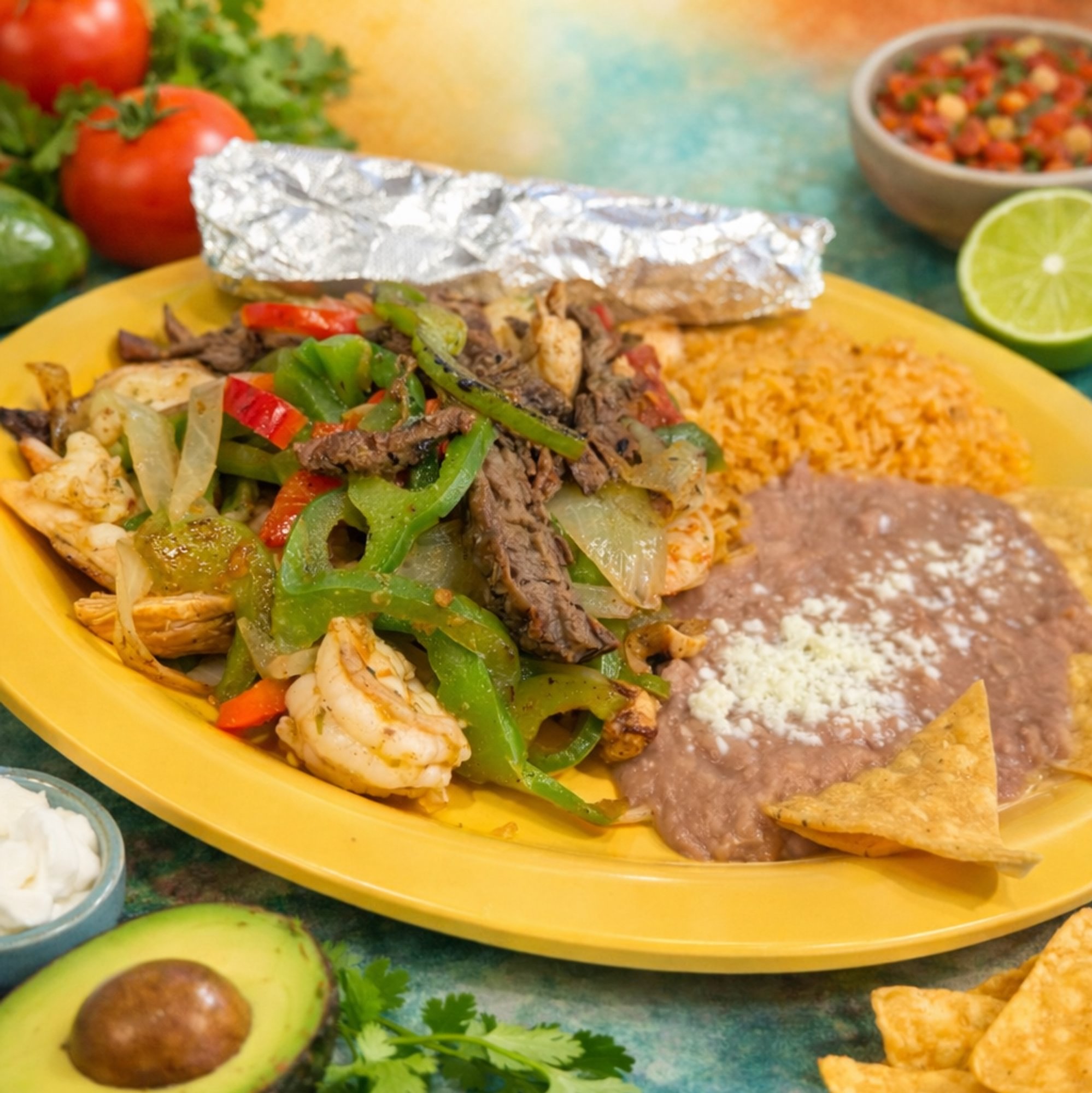 Fajita Trio Plate
