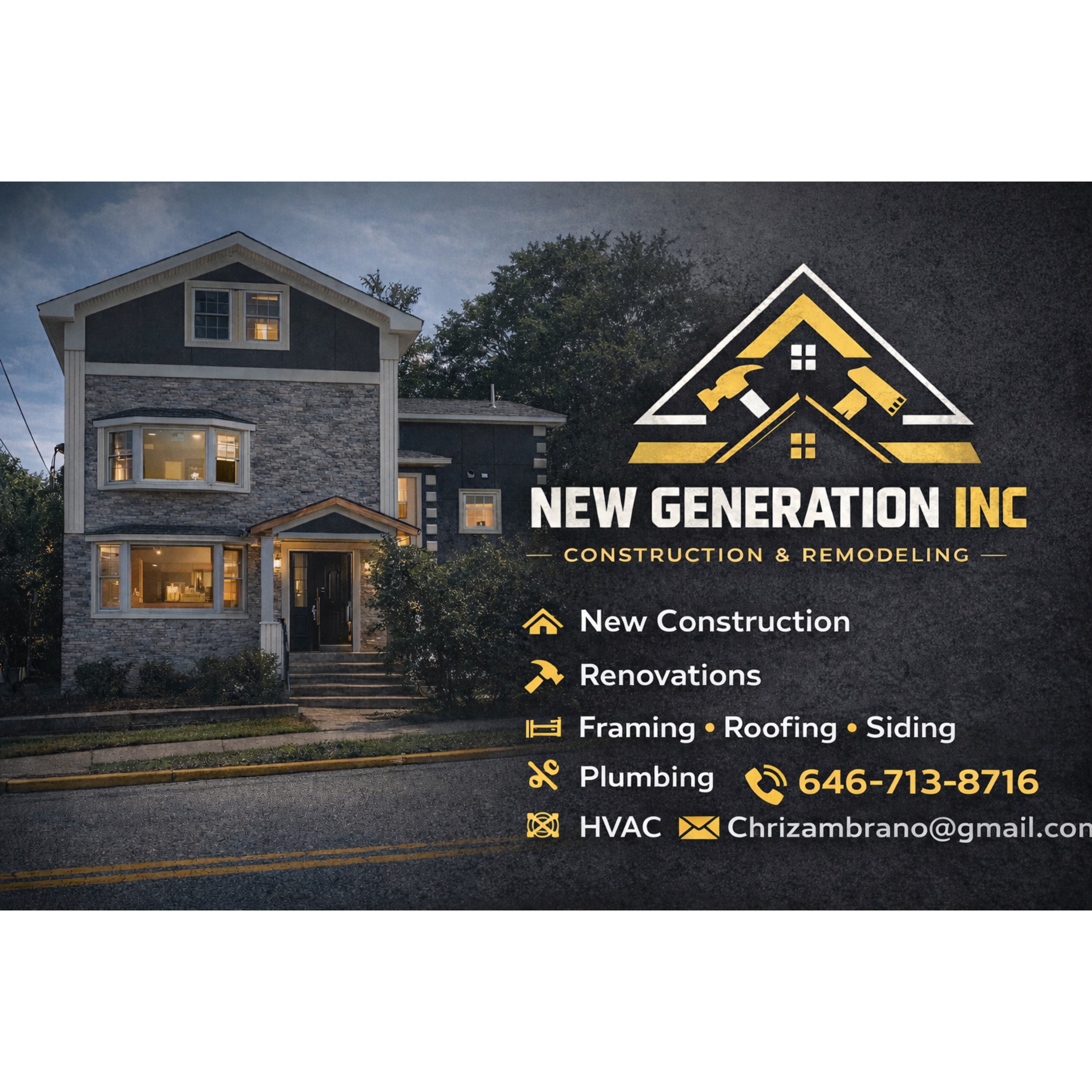 New Generation and Florencio’s construction