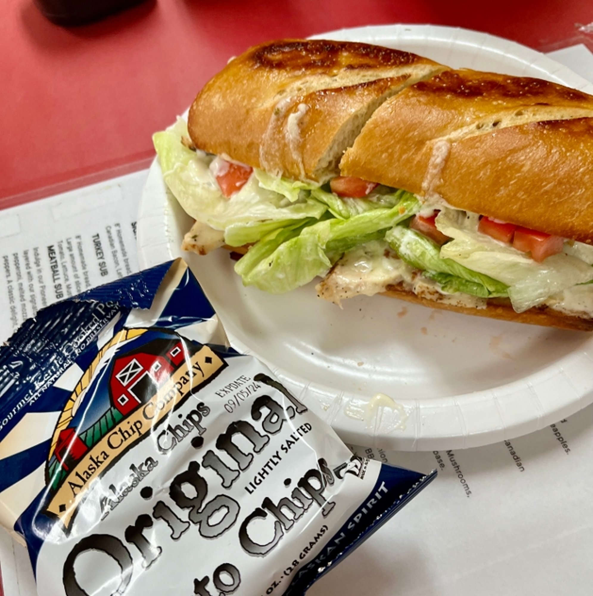 Chicken Bacon Ranch Sub