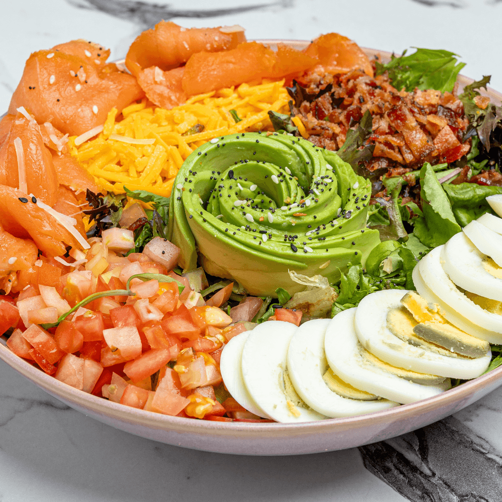 Cobb Salad W/ Salmon