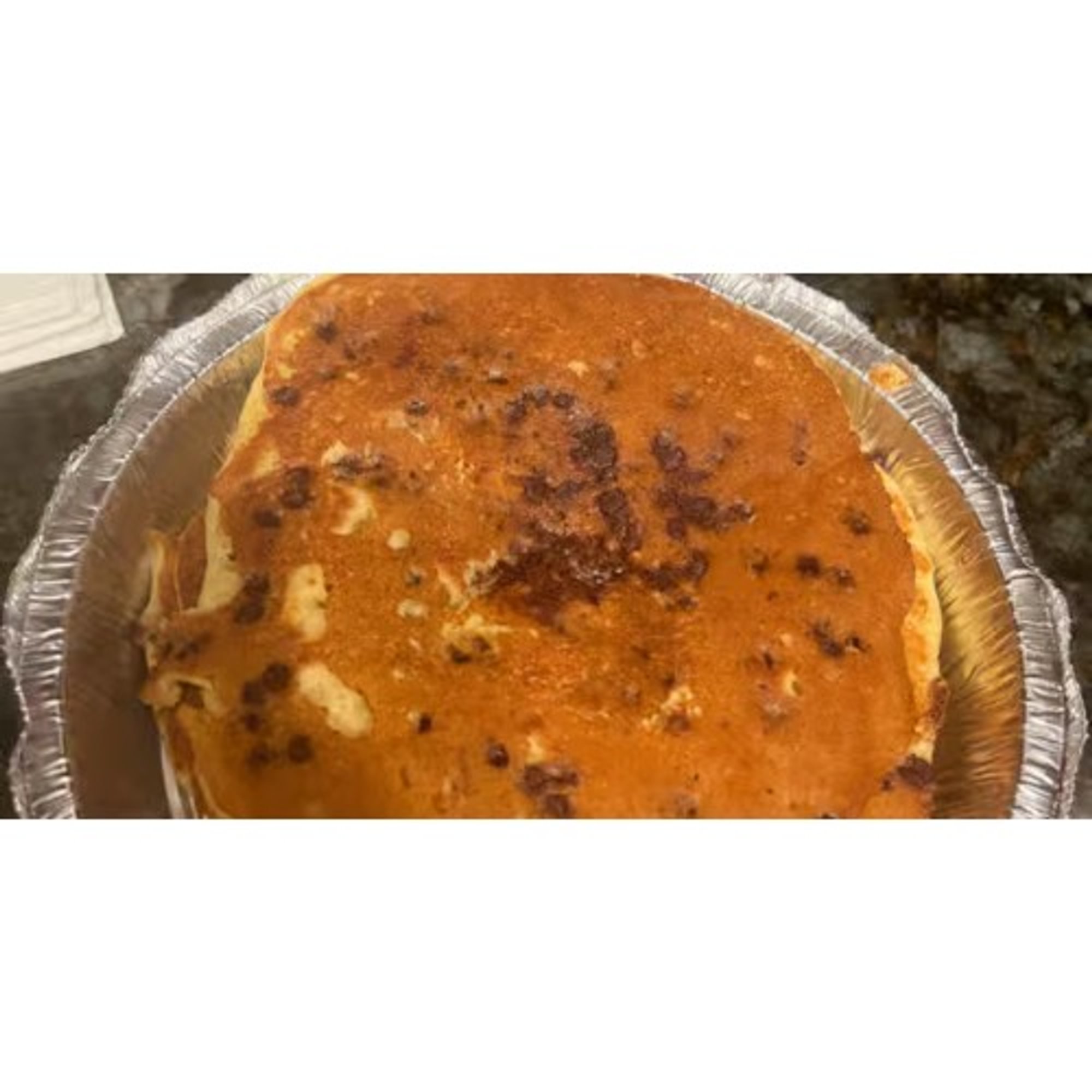 Chocolate or butterscotch chip pancakes