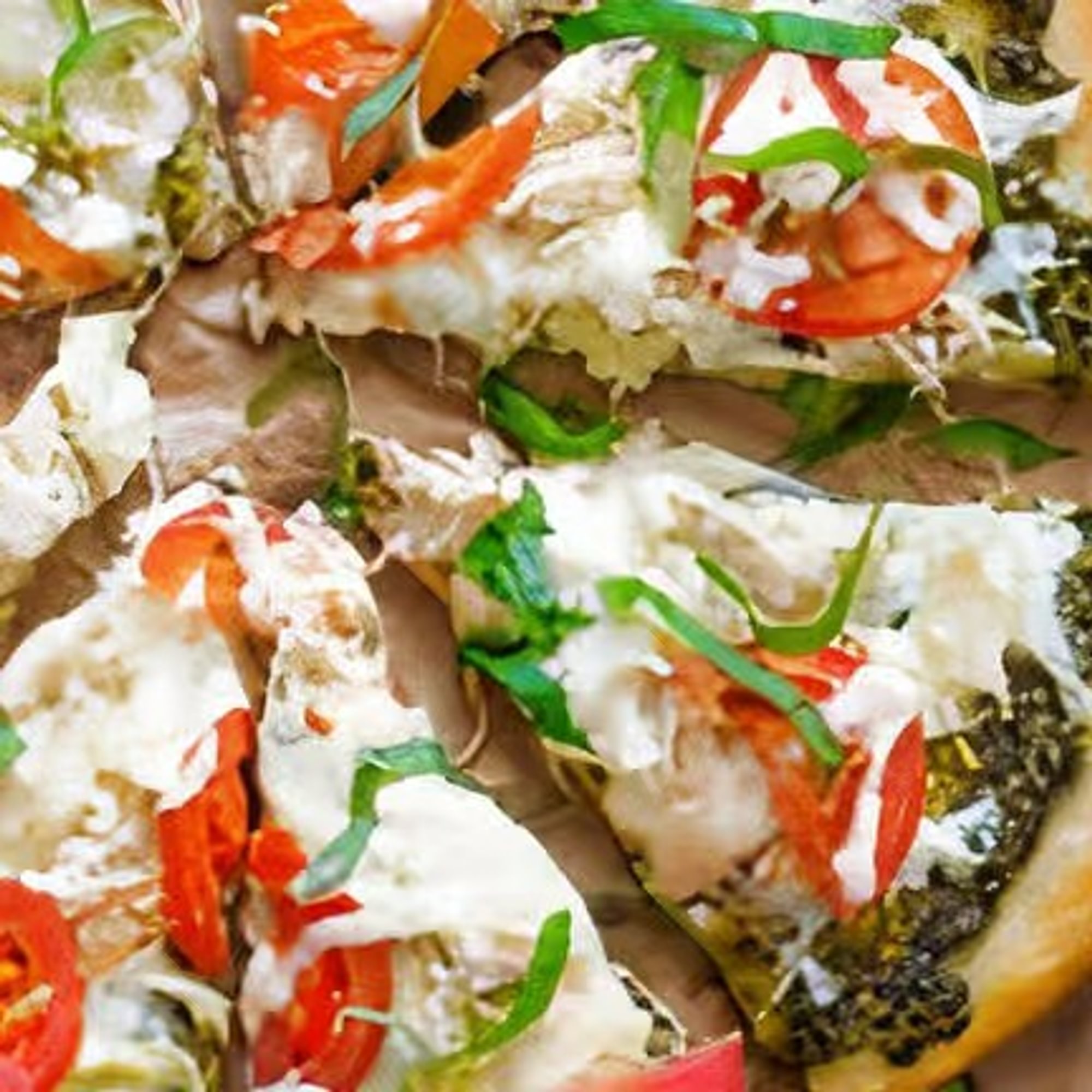 Pesto Chicken Pizza