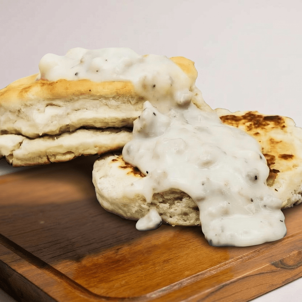 Single Biscuit and Gravy