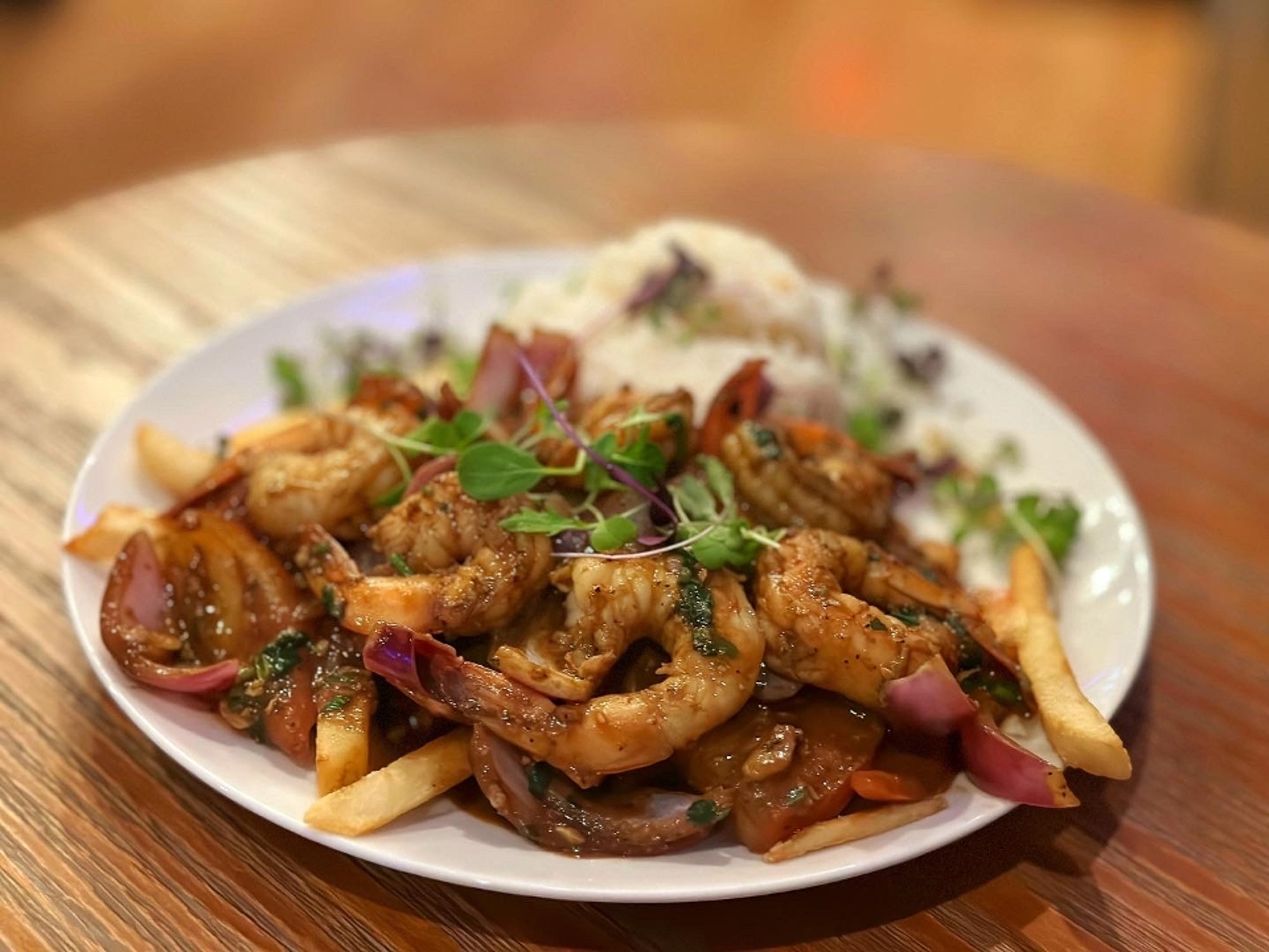 Camarón Saltado