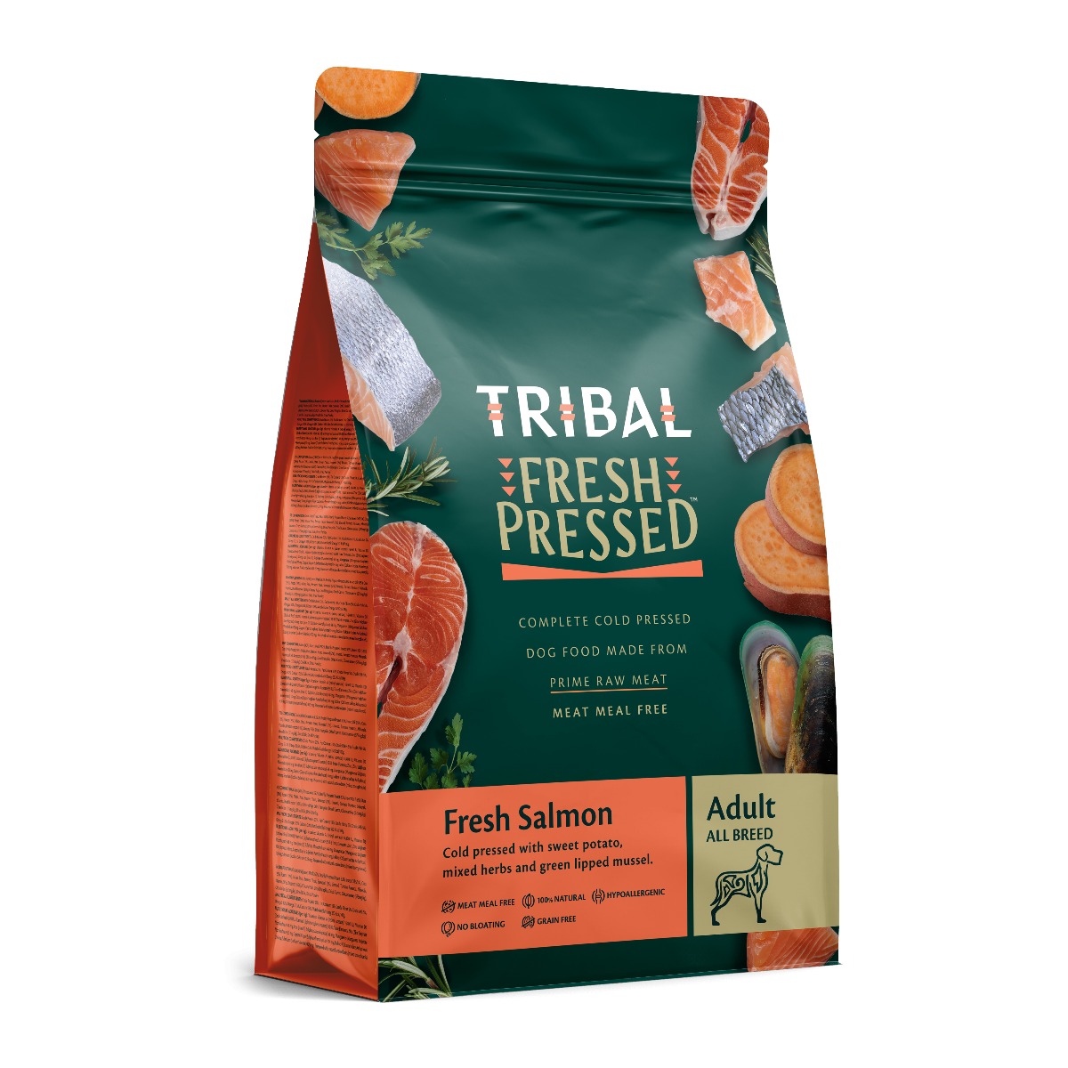 Tribal Fresh Pressed - Complete Cold Pressed Dog Food Adult Salmon