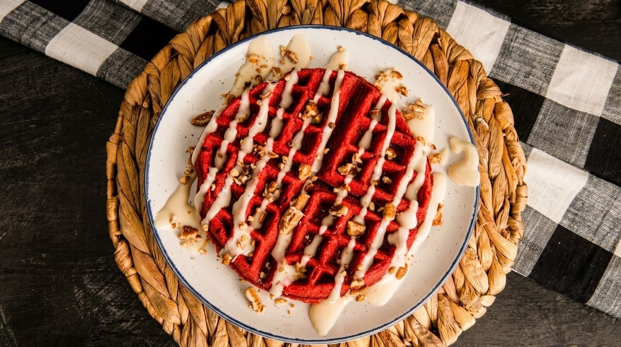 Red Velvet Waffle