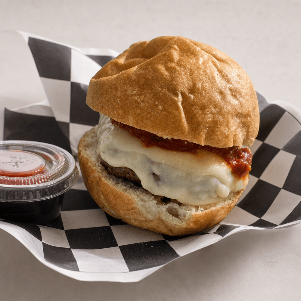 Meatball Burger Platter