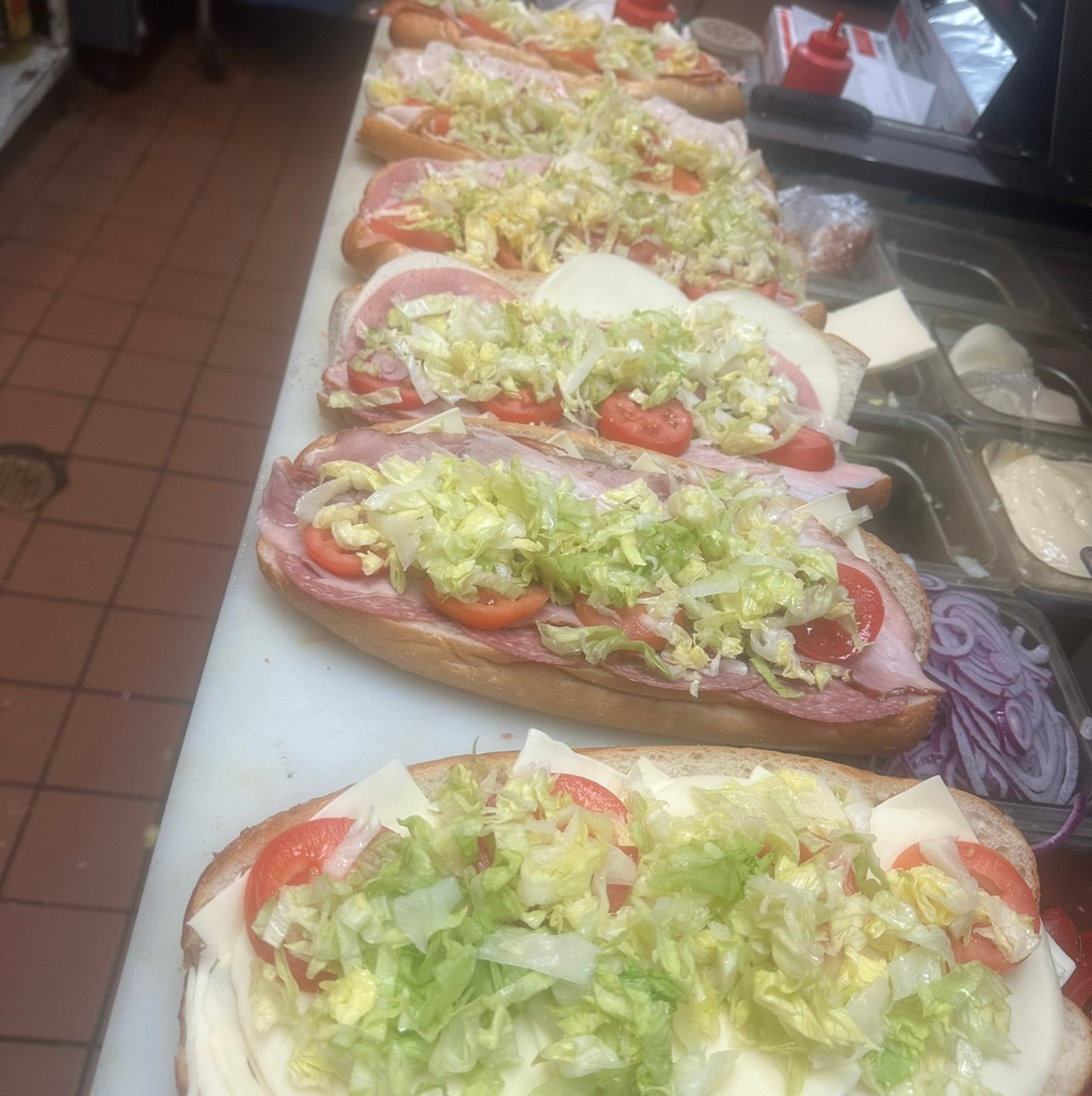 Mixed Cheese Hoagie