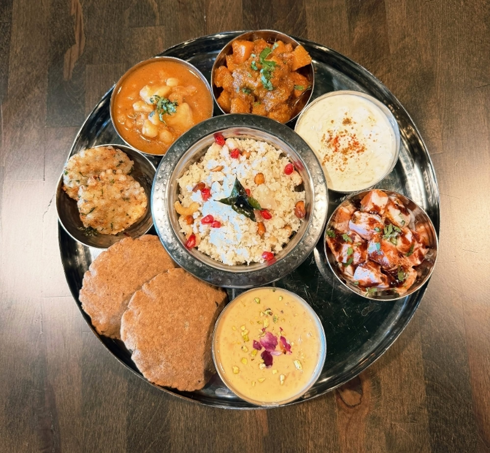 Navratri Satvik Thali