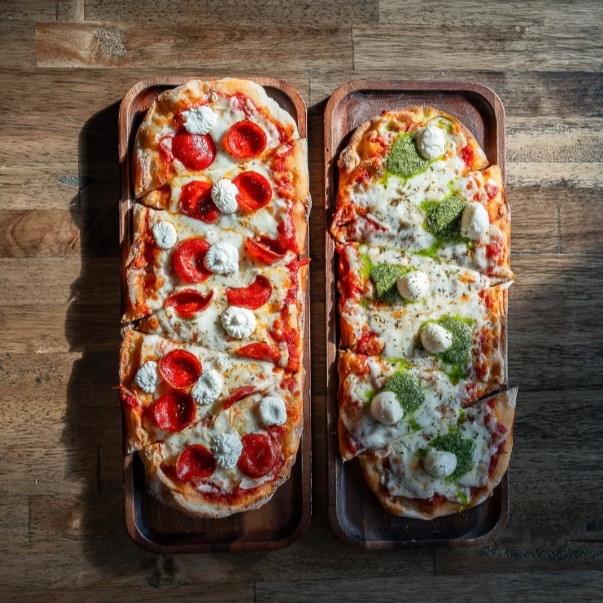 Sweet Heat Pepperoni Pinsa