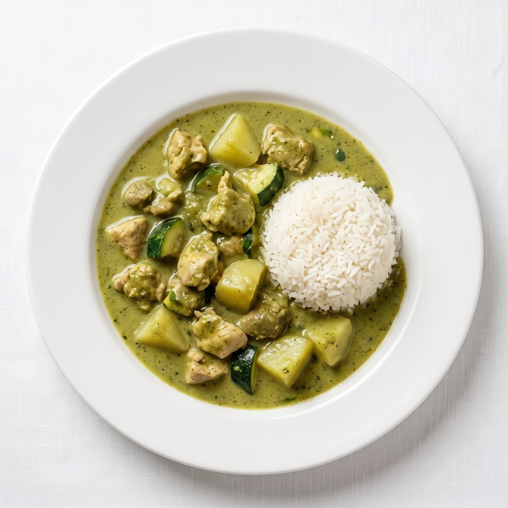 Jocón Cobanero (Green Chicken Stew)