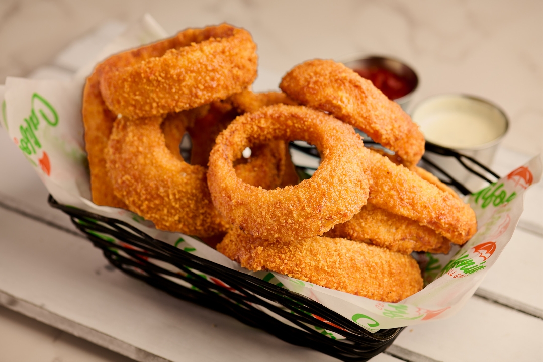 Basket Of Onion Rings