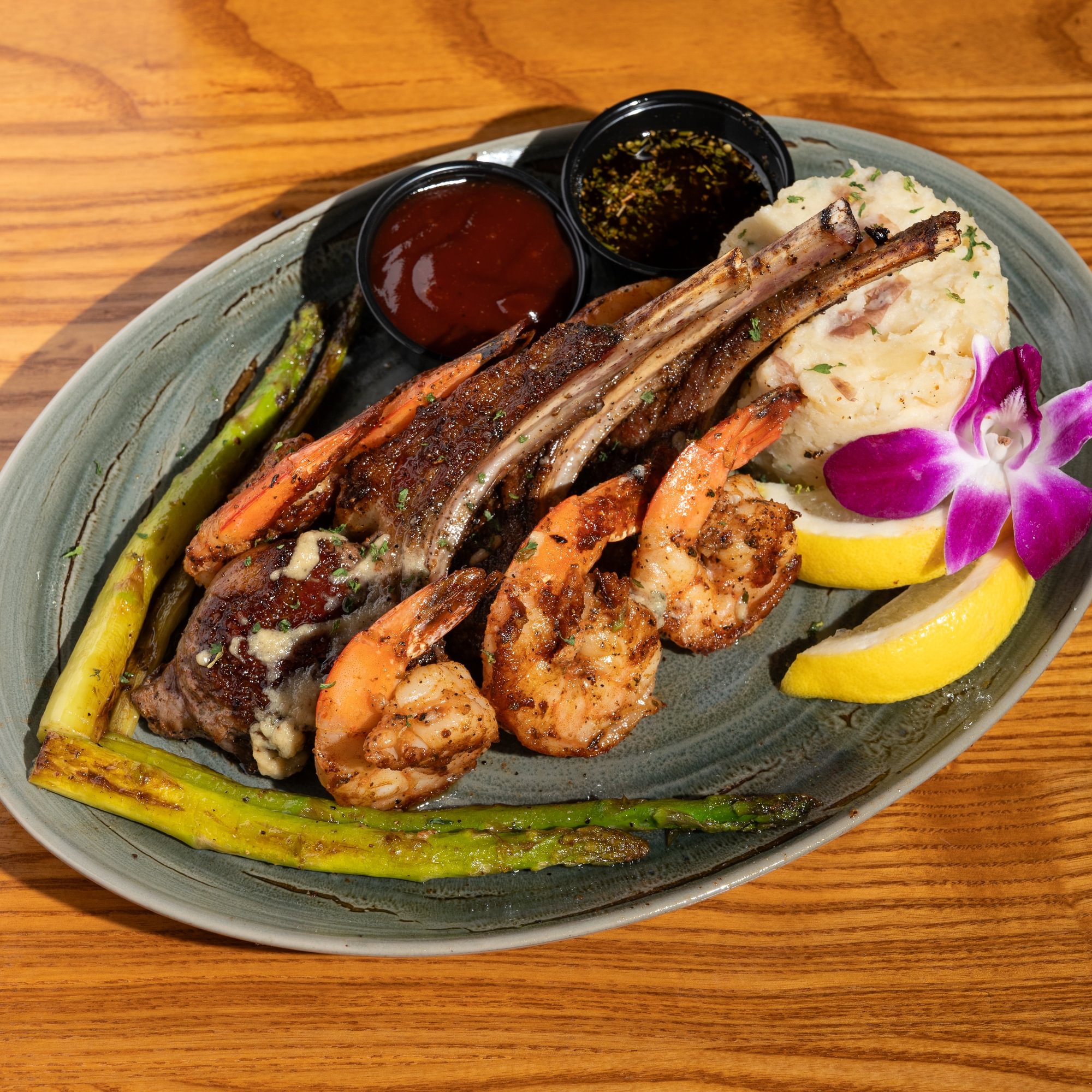 Oasis BBQ Surf & Turf