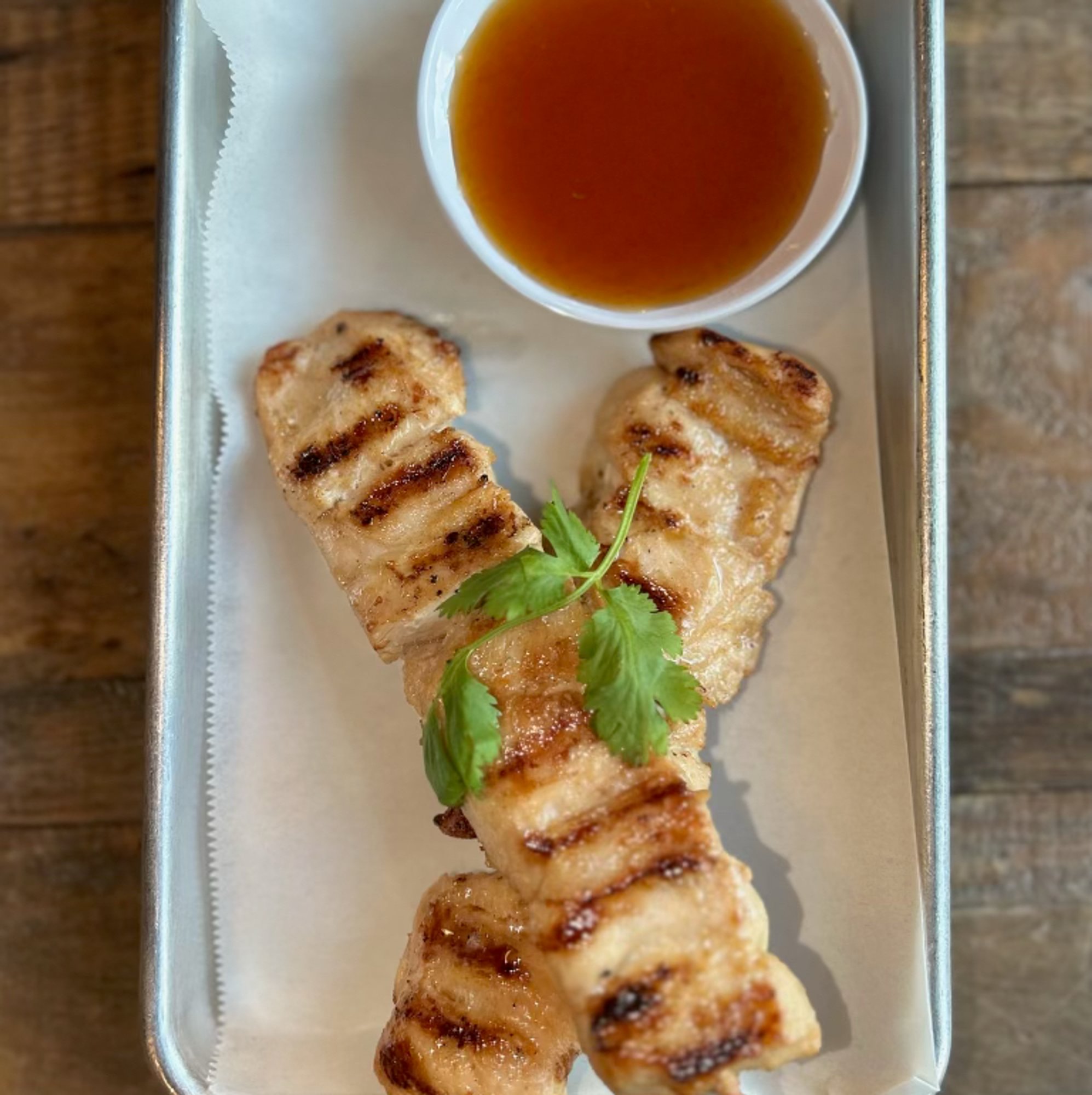 BBQ Chicken Skewers